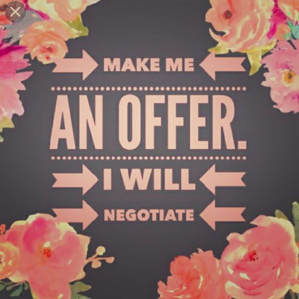 Make me an offer!
